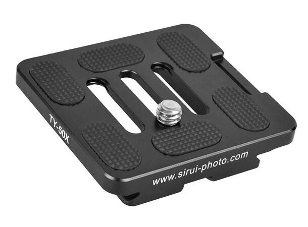 Sirui Hurtigfeste Plate TY-50x Hurtigfeste til G10/G20/K20X kulehode 